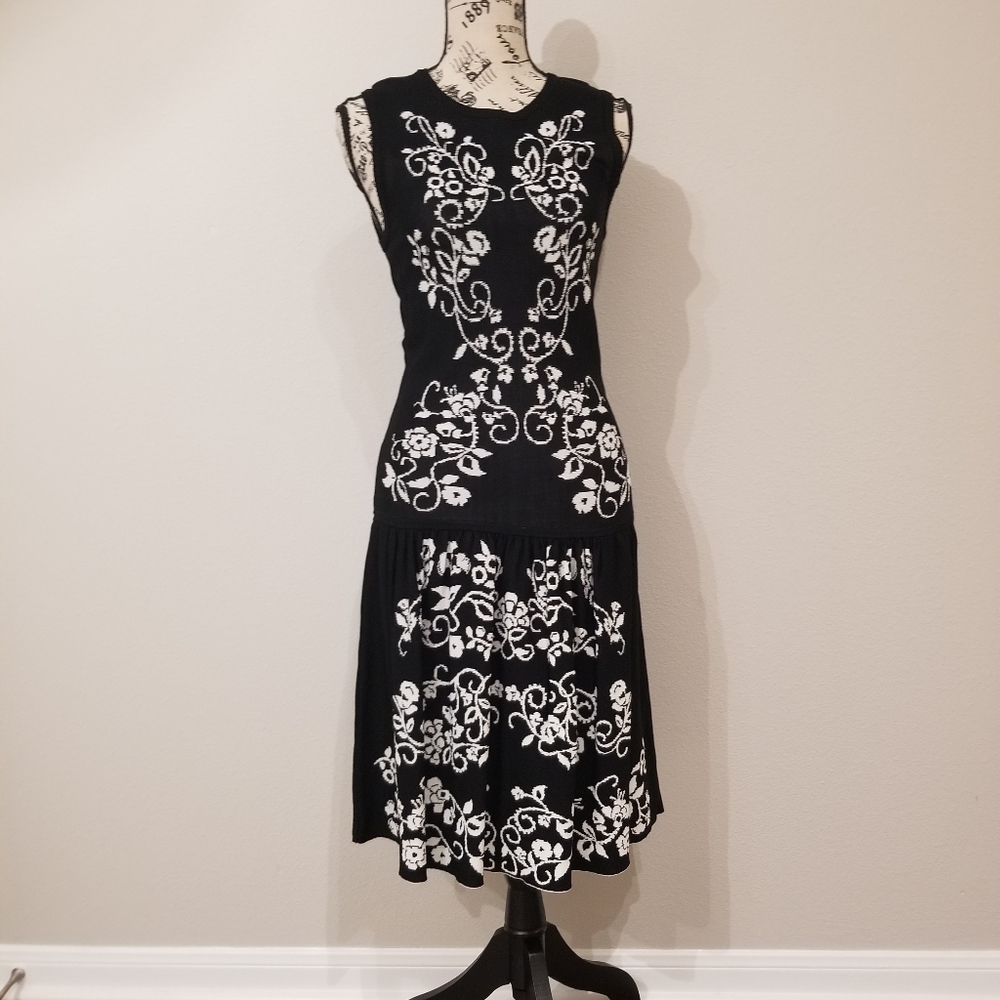 Cynthia Steffe Black Sleeveless Dress NWT